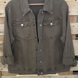 Chocolate Denim Jacket